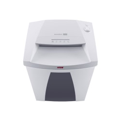 Securio By HSM B32C 19-Sheet Cross-Cut Shredder, 31-1/4"H x 19-5/8"W x 15-3/4"D, White