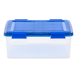 Iris® 30.6 Qt [7.65 GAL] Element Resistant Ultimate Clear Storage Box