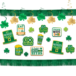Amscan 244290 St. Patrick's Day Bar Decorating Kit