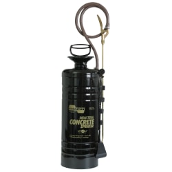 3.5 gal Industrial Concrete Funnel Top Sprayer, Black, 24 in Wand, 48 in Hose