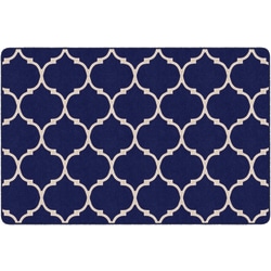 Flagship Carpets Moroccan Trellis Rectangular Rug, 72" x 108", Blue