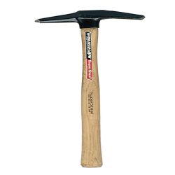 Welder's Chipping Hammers, 11-1/4 in, 12 oz Head, Chisel and Pointed Tip, Hickory Handle