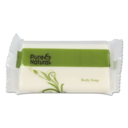 Pure & Natural™ Body and Facial Soap, Fresh Scent, # 1 1/2, 500/Carton