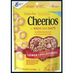 Cheerios Pouch, 2.2 Oz, Total Qty 1