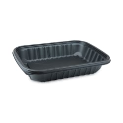 Pactiv Evergreen EarthChoice® Entrée2Go™ Takeout Containers, 64 Oz, Black, Carton Of 200 Containers