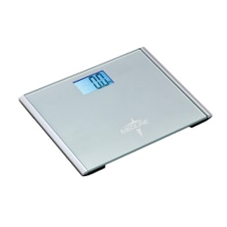 Medline Digital Step-On Scale, 1"H x 14"W x 11 7/8"D, Silver