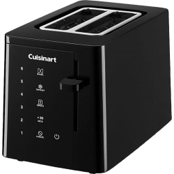 Cuisinart Touchscreen 2-Slice Extra-Wide Slot Toaster, Black
