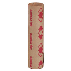 PM™ Company Coin Cartridges, Pennies, $.50, Pack Of 1,000