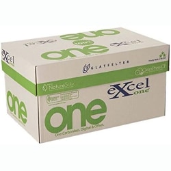Alliance ExcelOne Carbonless Cut Print & Copy Paper, 10 Reams, Letter Size, 92 Brightness, 21 Lb, 2-Part Canary/White, 500 Sheets Per Ream
