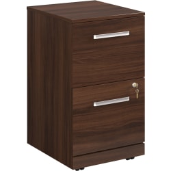 Sauder Affirm® Commercial 20"D Vertical 2-Drawer Mobile Pedestal File Cabinet, Noble Elm™