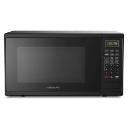 Farberware 1000W Microwave Oven, 1.1 Cu. Ft., Black, Total Qty 1