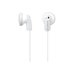 Sony MDR-E9LP - Earphones - ear-bud - wired - 3.5 mm jack - white