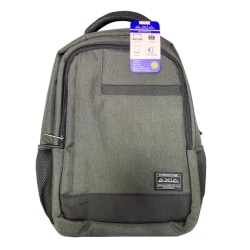 AXIA Tech Backpack With 17.3" Laptop Pocket, Gray, Total Qty 1