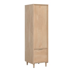 Sauder® Clifford Place 16"W Storage Cabinet With Letter-Size Lateral File, Natural Maple