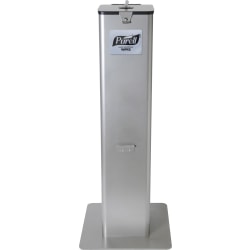 Purell® Hand Sanitizing Wipes High-Capacity Floor Stand Dispenser, Silver