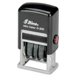 SKILCRAFT® Self-Inking Line Dater (AbilityOne 7520-01-352-3018)