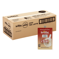 The Bright Tea Co. Chai Tea Latte Freshpacks, 0.5 Oz, Pack Of 72 Freshpacks