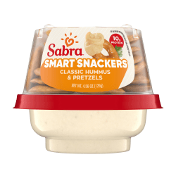 Sabra® Classic Hummus With Pretzels, 4.56 Oz, Total Qty 12