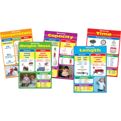 Carson-Dellosa Photographic Measurement Bulletin Board Set
