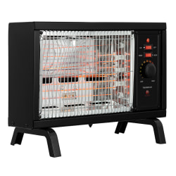 Comfort Glow® 5,120-BTU Portable Electric Radiant Space Heater, Black, ERH175