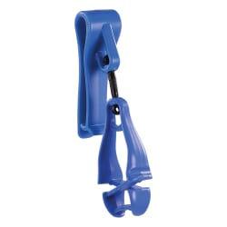 Ergodyne 3425 Glove Belt Clip Holder, 6-1/2", Blue, Total Qty 1