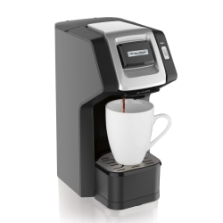 Hamilton Beach Commercial Hospitality Single-Serve Coffee Maker, Black, 1 Cup, Single Serve, 1/Each