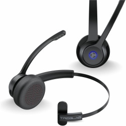 TREBLAB C7 - Single Ear Bluetooth Headset with Mic, Bluetooth 5.4, 45H Playtime, Type-C Fast Charging, IPX4 Waterproof - Wireless Bluetooth Headset