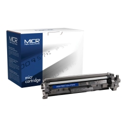 MICR Print Solutions Remanufactured Black MICR Toner Cartridge Replacement For HP 17A, MCR17AM