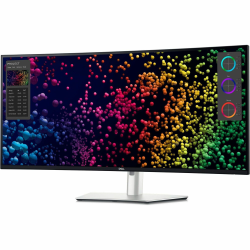 Dell UltraSharp U4025QW 40" Class (39.7" Viewable) 5K2K WUHD Curved Screen LED Monitor, 21:9, Black/Silver