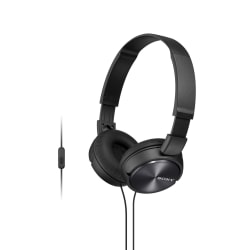 Sony® ZX Series Headband Stereo Headset, Black, MDRZX310AP/B