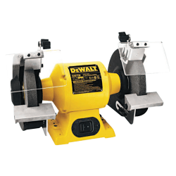Stanley Bench Grinder, 8 in, 3/4 hp, Phase 1, 3600 RPM