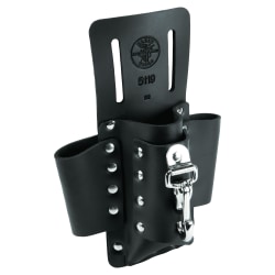 Klein Tools Ironworker's Tool Holders, 4 Compartments, Leather