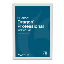 Nuance® Dragon® Professional Individual, v15, Disc