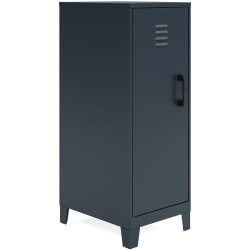 SOHO Locker - 3 Shelve(s) - In-Floor - for Office, Home, Garage, Classroom, Playroom, Basement, Sport Equipments, Toy - Overall Size 42.5" x 14.3" x 18" - Black - Steel