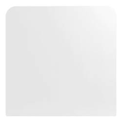 Boss Office Products 24"W Plexiglas® Privacy Panel, Clear