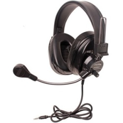 Califone 3066-BKT Deluxe Gaming Headset, Black