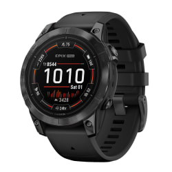 Garmin epix Pro (Gen 2) Standard Edition Smartwatch with 47 mm Case, Slate Gray/Black