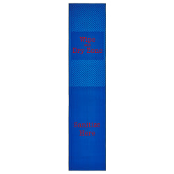 Carpets for Kids® KID$Value Rugs™ Blue & Red Zone Sanitize Activity Runner Rug, 3' x 12' , Blue