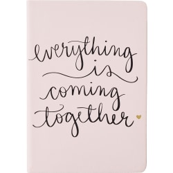 Eccolo Everything Flexi Journal, 6" x 8", 256 pages, Pink/Black/White