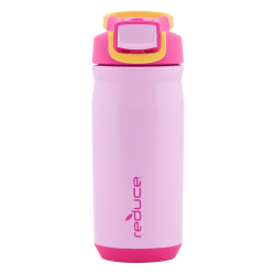 Base Brands Reduce Hydrate Pro Bottle, 14 Oz, Playdate Pink