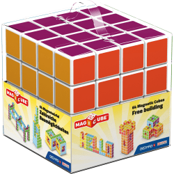 Geomag Magicube Free Building Set, Multicolor, Set Of 64 Pieces