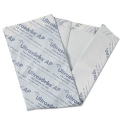 Medline Ultrasorbs AP® Underpads, 31" x 36", White, 10/Pack