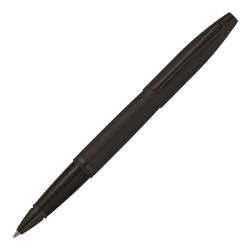Cross® Calais Rollerball Pen, Medium Point, 7 mm, Black Barrel, Black Ink