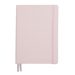 Russell & Hazel A5 Hardcover Vegan Leather Journal, 5-15/16" x 8-3/8", 252 Pages, Blush