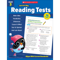 Scholastic Success With Reading Tests, Grade 3