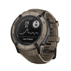 Garmin® Instinct 2X Tactical Edition Solar Smart Watch, Coyote Tan