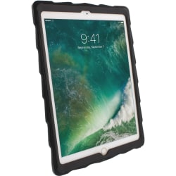 Gumdrop Drop Tech Case for iPad (2017) - Black, Smoke, Transparent - For Apple iPad (5th Generation) Tablet - Smoke