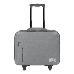 Solo New York Re:Start Rolling Bag With 15.6" Laptop Pocket, Gray