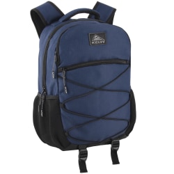 Kelty Deluxe Bungee Backpack With 17" Laptop Pocket, Blue