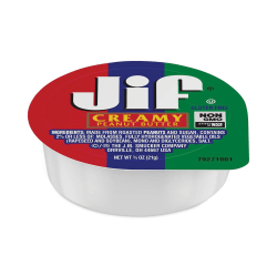 Jif® Creamy Peanut Butter Cups, 0.75 Oz, Carton Of 200 Cups